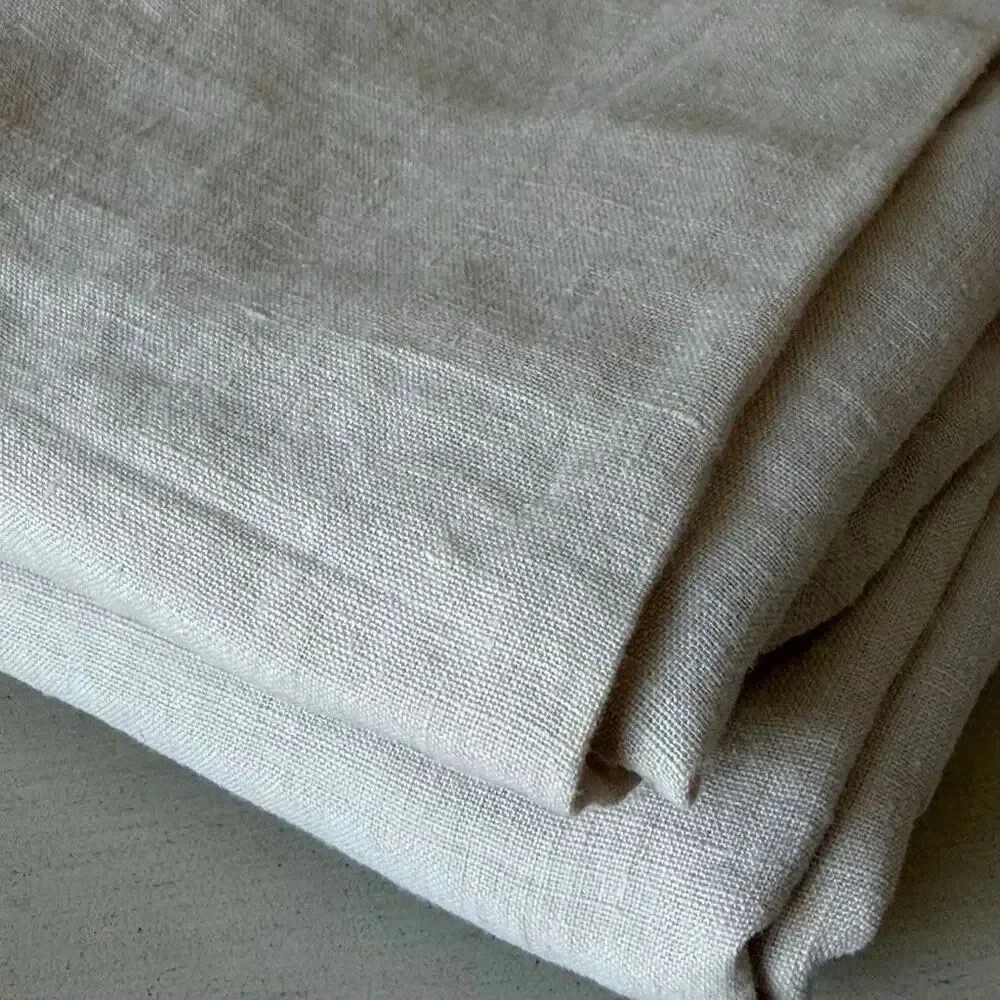 New Company Store Legends Hotel Parchment Vintage Linen King Pillowcases Set of